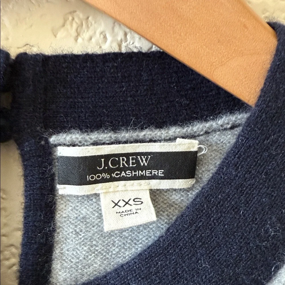 J. Crew Polka Dot Cashmere Sweater XXS - Picture 7 of 14